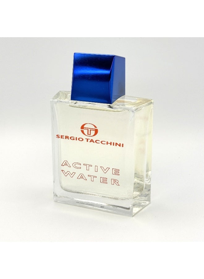 Sergio Tacchini Active Water cologne After Shave Lotion 100Ml Original - Image 2
